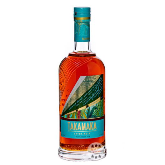 Takamaka Extra Noir St. André Charred Cask Rum / 43 % Vol. / 0,7 Liter-Flasche