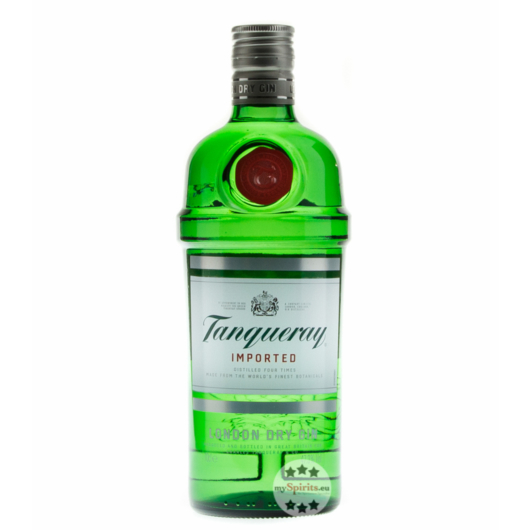 Tanqueray London Dry Gin Imported / 47,3 % Vol. / 0,7 Liter-Flasche