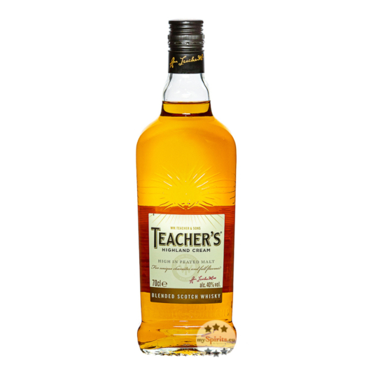 Teacher's Highland Cream Blended Scotch Whisky / 40 % Vol. / 0,7 Liter-Flasche