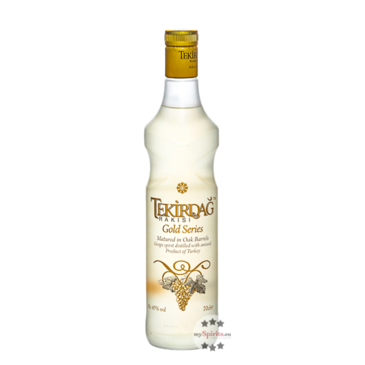 Tekirdag Rakisi Gold Series / 45 % Vol. / 0,7 Liter-Flasche