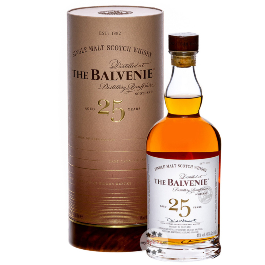 The Balvenie 25 Years Rare Marriages Single Malt Scotch Whisky / 48 % Vol. / 0,7 Liter-Flasche in Geschenkdose