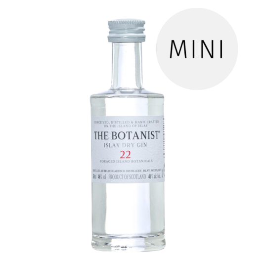 The Botanist Islay Dry Gin Miniatur / 46 % vol. / 0,05 Liter-Flasche