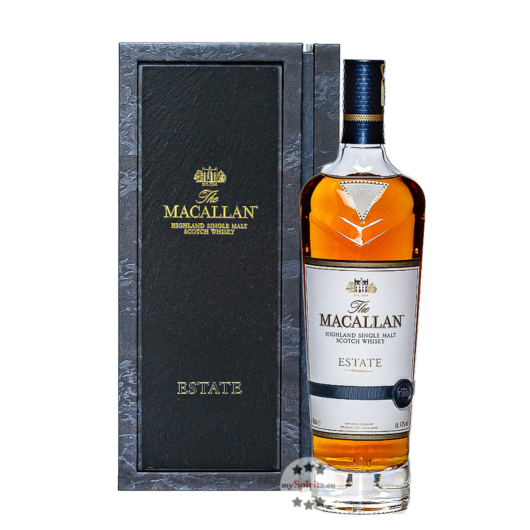 The Macallan Estate Highland Single Malt Scotch Whisky / 43 % vol. / 0,7 Liter-Flasche in Geschenkbox