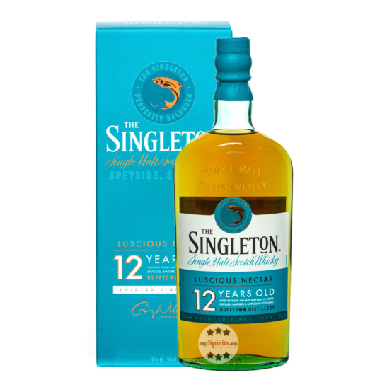 The Singleton of Dufftown 12 Years Single Malt Scotch Whisky / 40 % Vol. / 0,7 Liter-Flasche