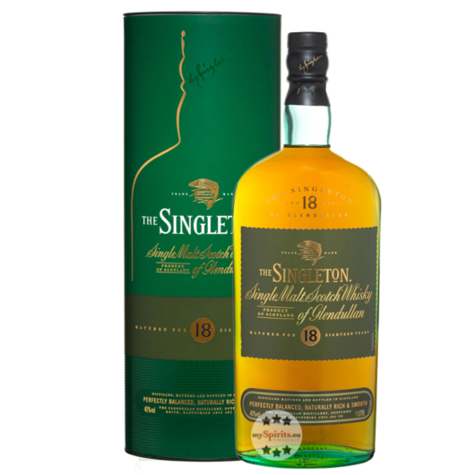 The Singleton of Glendullan 18 Jahre Single Malt Scotch Whisky / 40 % Vol. / 1,0 Liter-Flasche in Geschenkdose