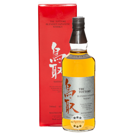 Matsui Whisky The Tottori Blended Japanese Whisky / 43 % Vol. / 0,7 Liter-Flasche in Geschenkkarton
