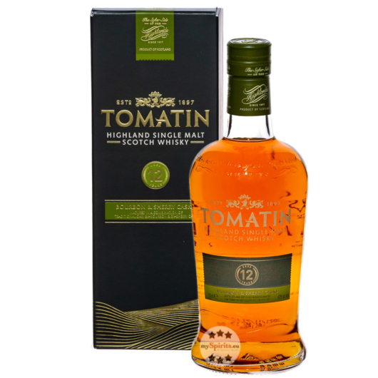 Tomatin 12 Years Highland Single Malt Scotch Whisky / 43 % Vol. / 0,7 Liter-Flasche in Geschenkbox