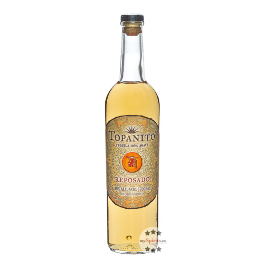 Topanito Reposado Tequila / 40 % Vol. / 0,7 Liter-Flasche