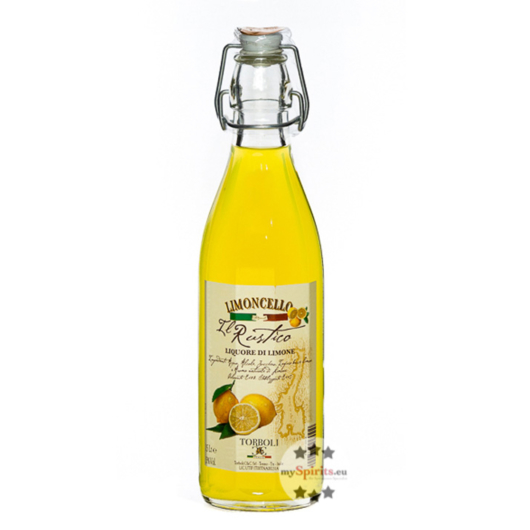 Torboli Limoncello "Il Rustico" / 25 % Vol. / 0,5 Liter-Flasche