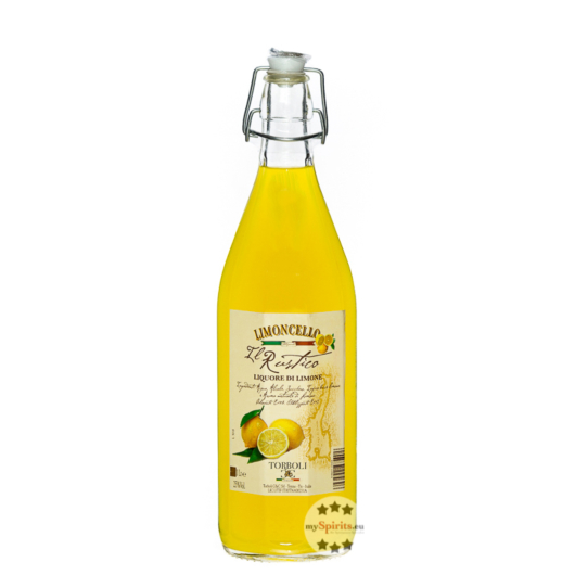 Torboli Limoncello "Il Rustico" / 25 % Vol. / 1,0 Liter-Flasche
