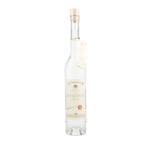 Unterthurner Johannisbeere Edelgeist Selvaticus Johannisbeergeist / 39 % vol. / 0,5 Liter-Flasche