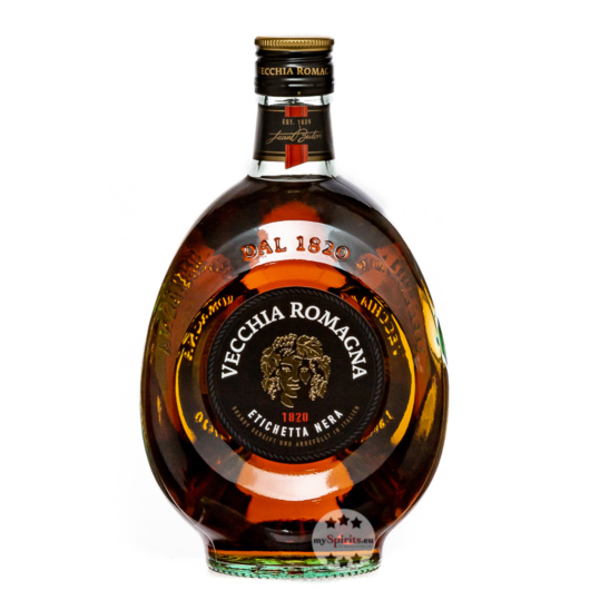 Vecchia Romagna Etichetta Nera Brandy / 38 % Vol. / 0,7 Liter-Flasche