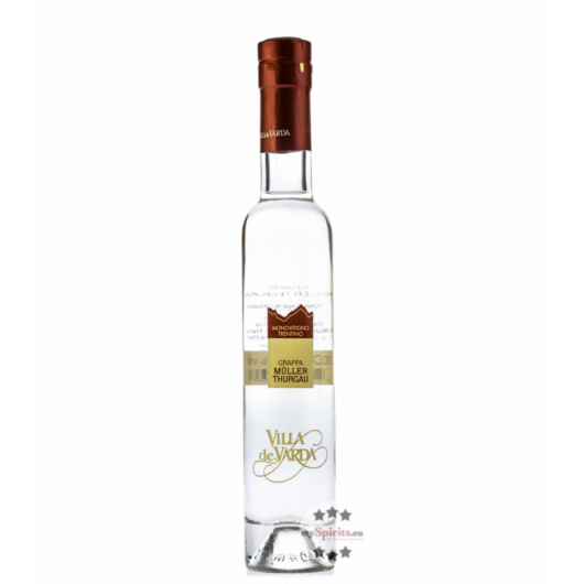 Villa de Varda Grappa Müller Thurgau Pensiero Trentino / 40 % Vol. / 0,2 Liter-Flasche 