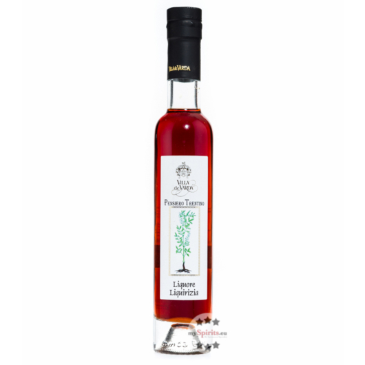 Villa de Varda Liquore Liquirizia Pensiero Trentino Süßholzlikör / 28 % Vol. / 0,2 Liter-Flasche