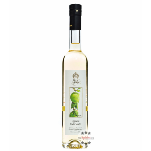 Villa de Varda Liquore Mela Verde Mezzolitro Grüner Apfel Likör / 28 % Vol. / 0,5 Liter-Flasche