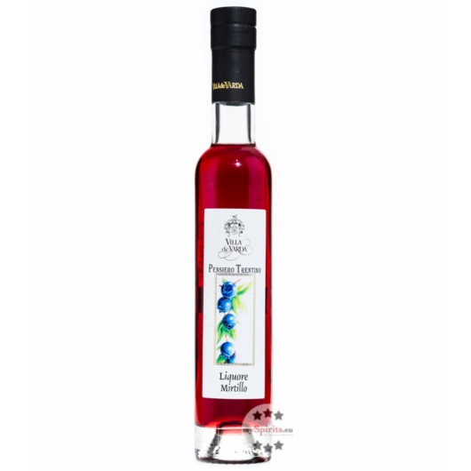 Villa de Varda Liquore Mirtillo Pensiero Trentino Heidelbeerlikör / 28 % Vol. / 0,2 Liter-Flasche