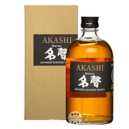 White Oak Akashi Meïsei Japanese Blended Whisky / 40 % Vol. / 0,5 Liter-Flasche in Geschenkkarton