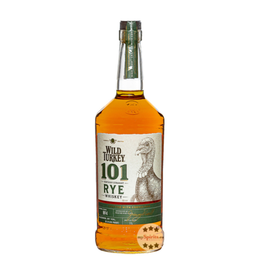 Wild Turkey 101 Kentucky Straight Rye Whiskey / 50,5 % Vol. / 1,0 Liter-Flasche