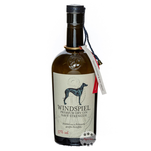 Windspiel: Gin Navy Strength / 57 % Vol. / 0,5 Liter-Flasche