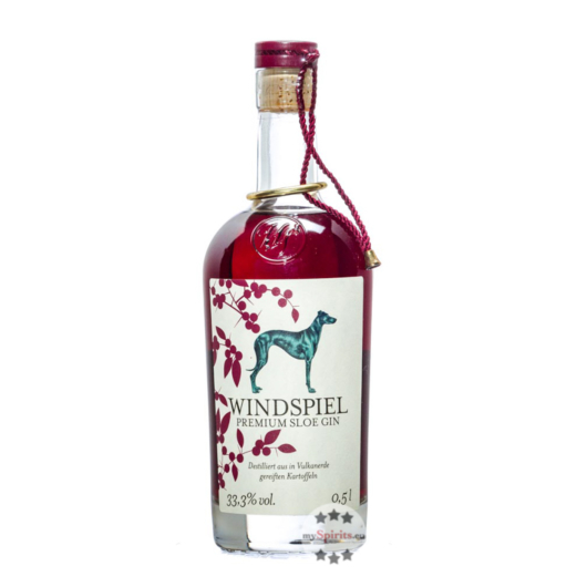 Windspiel Premium Sloe Gin / 33,3 % Vol. / 0,5 Liter-Flasche