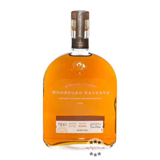 Woodford Reserve Distiller's Select Kentucky Straight Bourbon Whiskey / 43,2 % vol / 0,7 Liter