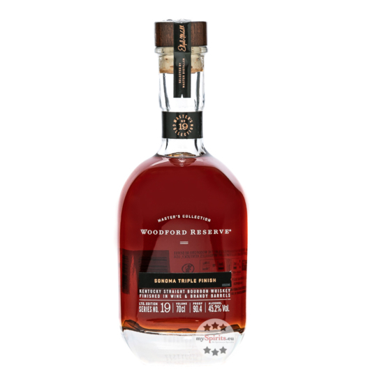 Woodford Reserve Sonoma Triple Finish Master’s Collection Bourbon Whiskey / 45,2 % vol / 0,7L Flasche