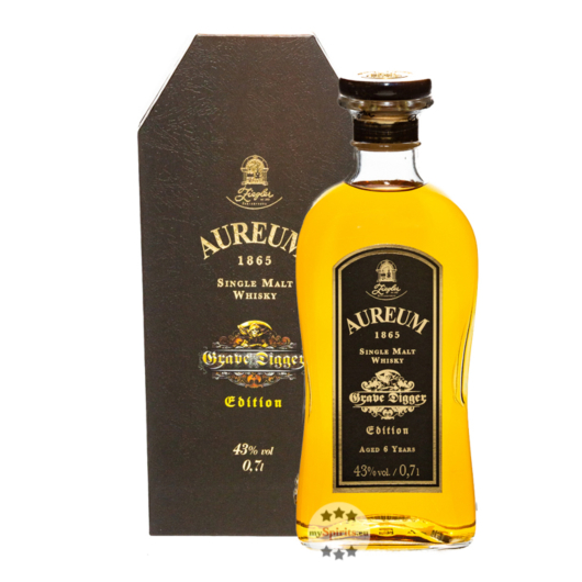 Ziegler Aureum 1865 Grave Digger Edition Malt Whisky Aged 6 Years / 43 % vol. / 0,7 Liter-Flasche