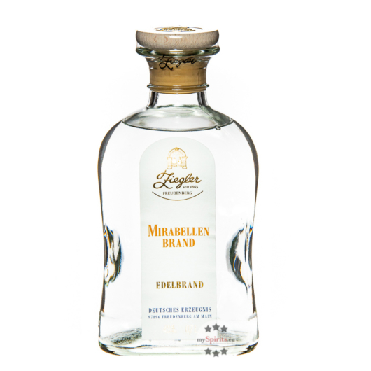 Ziegler Mirabellenbrand - Edelbrand aus Mirabellen / 43 % vol. / 0,7 Liter-Flasche
