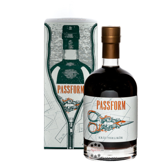 Ziegler: Passform Kräuterlikör / 30 % Vol. / 0,5 Liter-Flasche in Geschenkkarton