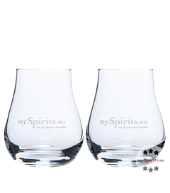 2 x mySpirits Nosing Glas / ca. 220 ml / H: ca. 9,5 cm