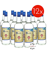 Prinz: Hoadla - fruchtig milder Heidelbeer-Schnaps / 34 % Vol. / 12 x 1,0 Liter - Flasche