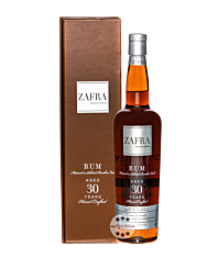 Zafra Rum: 30 Jahre Master Series Rum / 40 % Vol. / 0,7 Liter-Flasche in Geschenkbox