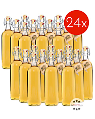 24 x Prinz: Alte Marille im Holzfass gereift / 41 % Vol. / 24 x 1,0 Liter-Flasche