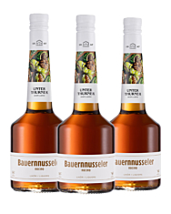 Unterthurner Bauernnusseler Walnuss-Grappa-Likör / 39 % Vol. / 3 x 0,7 L