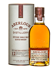 Aberlour 12 Jahre Non Chill Filtered Highland Single Malt Whisky / 48 % Vol. / 0,7 Liter-Flasche