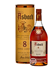Asbach 8 Jahre gereift Weinbrand / 40 % Vol. / 0,7 Liter-Flasche in Geschenkdose