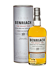 Benriach The Smoky Ten Speyside Single Malt Scotch Whisky / 46 % Vol. / 0,7 Liter-Flasche in Geschenkdose