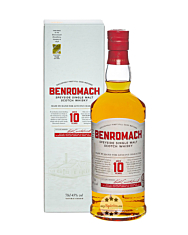 Benromach 10 Years Speyside Single Malt Scotch Whisky / 43 % Vol. / 0,7 Liter-Flasche in Geschenkkarton