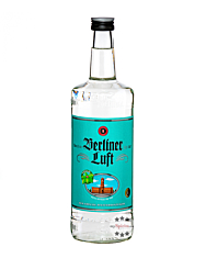 Schilkin Berliner Luft Pfefferminzlikör / 18 % vol / 1,0 Liter-Flasche