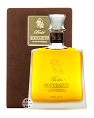 Distillerie Berta Roccanivo – Grappa Invecchiata / 43 % vol. / 0,7 Liter-Flasche in Holzkiste