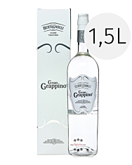 Bertagnolli Gran Grappino Bianco Grappa / 42 % Vol. / 1,5 Liter-Flasche in Geschenkbox