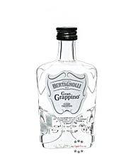 Bertagnolli Gran Grappino Bianco Grappa Mini / 42 % vol / 0,05 Liter-Flasche 