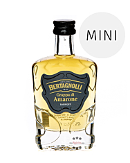 Bertagnolli Grappa di Amarone Valpolicella Barrique Mini / 42 % Vol. / 0,05 Liter-Flasche