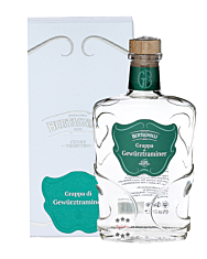 Bertagnolli Grappa di Gewürztraminer / 42 % Vol. / 0,7 Liter-Flasche in Geschenkbox