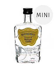 Bertagnolli Grappa di Moscato Giallo Mini / 42 % Vol. / 0,05 Liter-Flasche