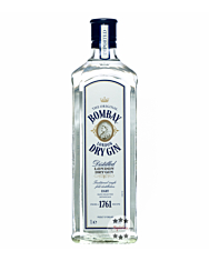 Bombay Sapphire London Dry Gin / 37,5% vol. / 1,0 Liter-Flasche