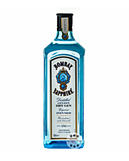 Bombay Sapphire Gin – Distilled London Dry Gin / 47 % vol. / 1,0 Liter-Flasche