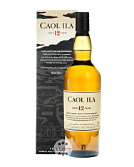 Caol Ila 12 Jahre Islay Single Malt Whisky / 43 % vol. / 0,7 Liter-Flasche im Karton