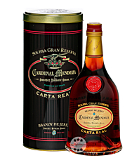Cardenal Mendoza Carta Real Solera Gran Reserva Brandy de Jerez / 40 % Vol. / 0,7 Liter-Flasche in Geschenkdose