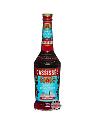 Cassissée Crème de Cassis de Dijon Schwazer Johannisbeerlikör / 16 % Vol. / 0,7 Liter-Flasche